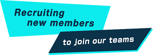 Recruiting new members to join our teams
